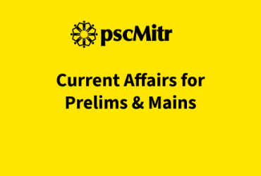 Current Affairs - Part 1