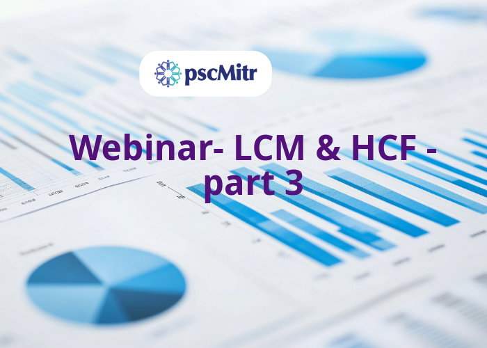 Webinar - Aptitude-LCM HCF - Part3