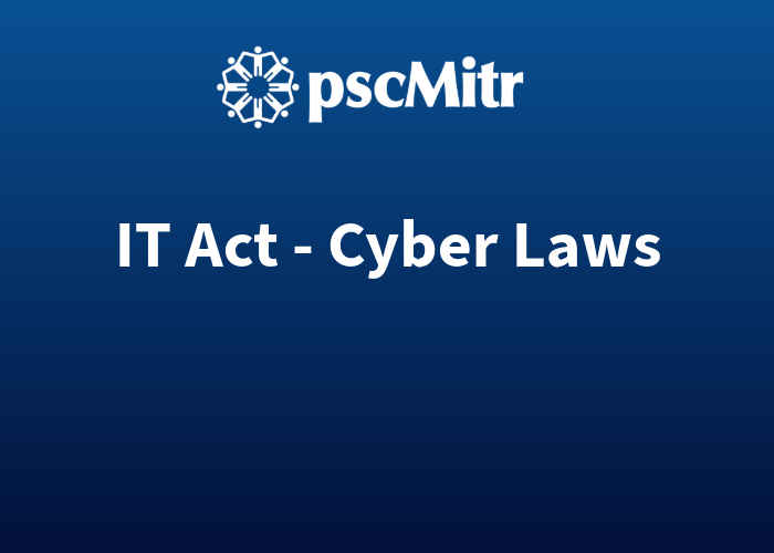 IT Act - Cyber Laws