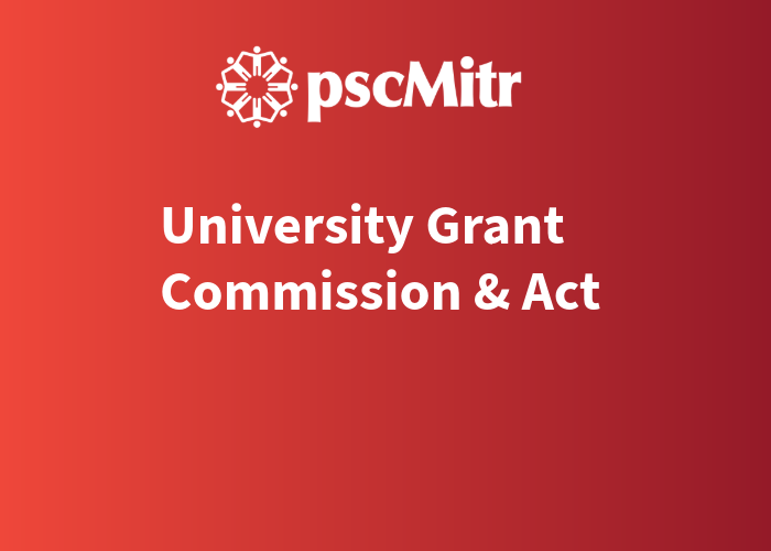 UGC Part 1 | University Assistant