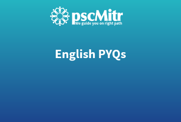 English Pyqs Part5